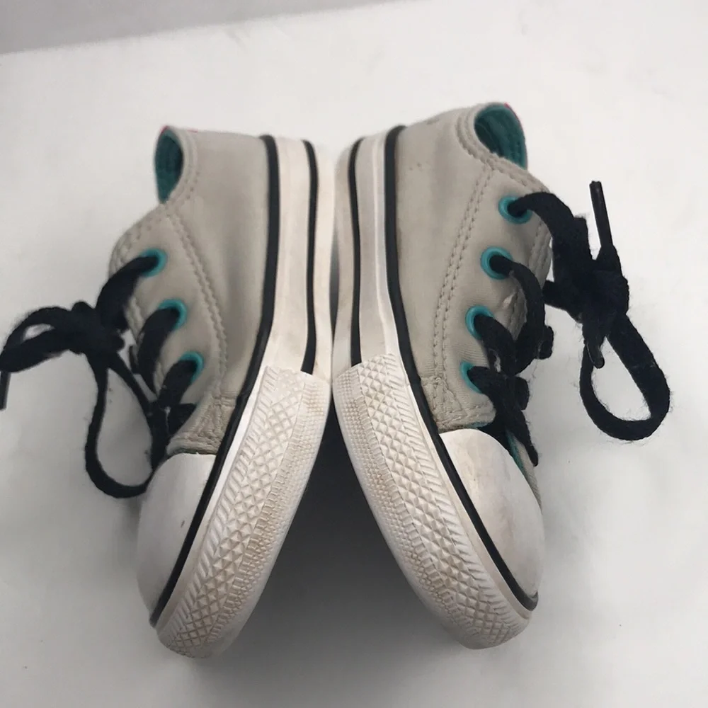 Converse All Star Gray, Black and Pink Sneakers